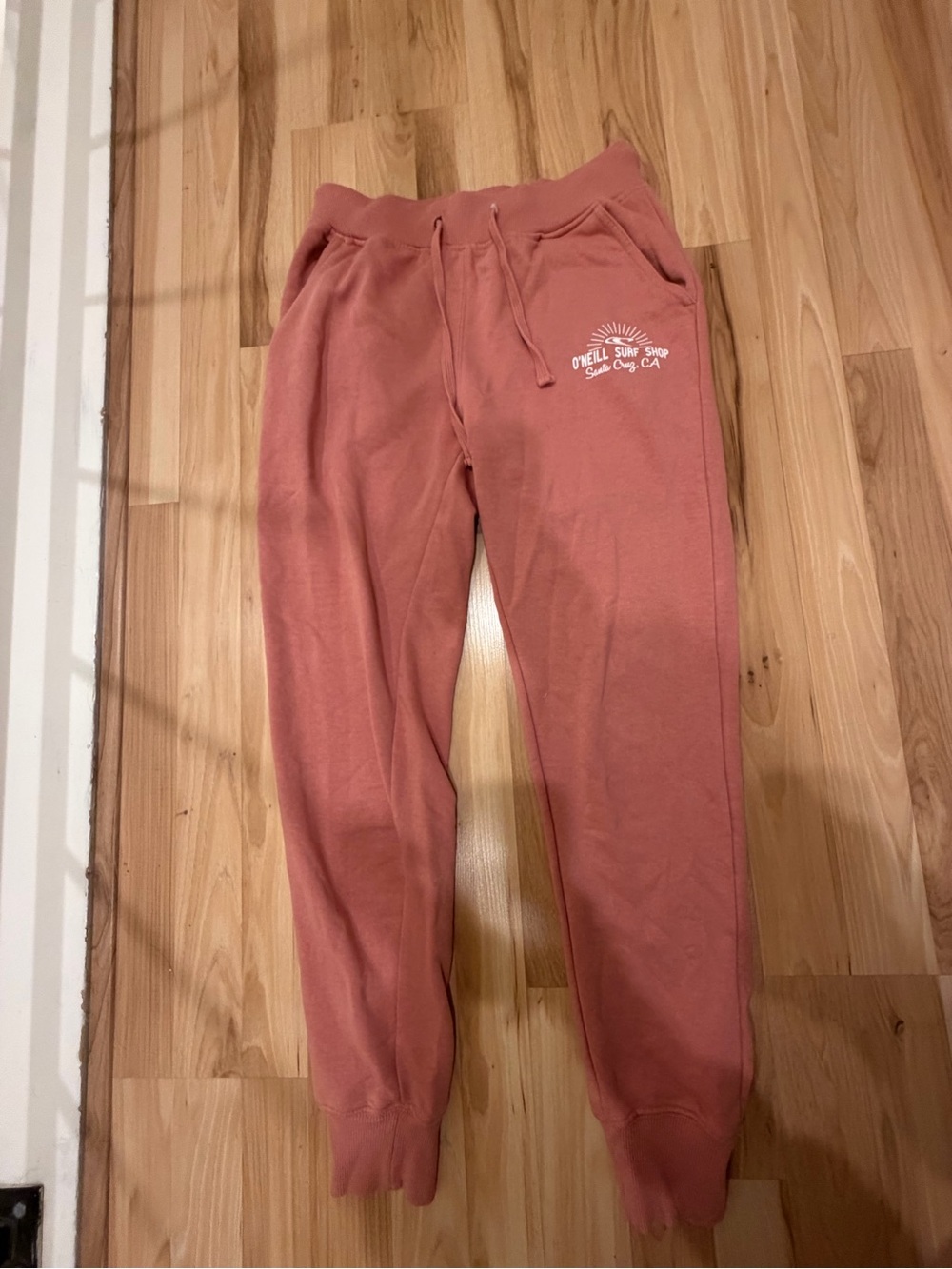 O'Neill Rust Pink Sweatpants - Drawstring Joggers